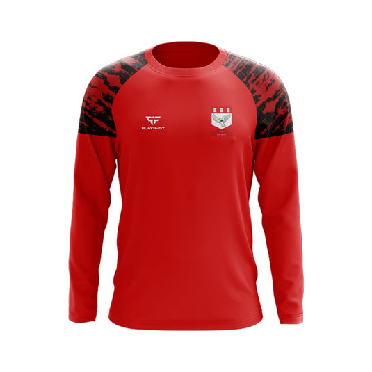 FC Antrim Crew Neck Stellar (Red/Black) - Adults