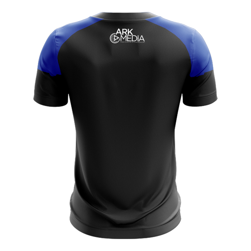 Load image into Gallery viewer, Waveney Swifts FC T-Shirt Stellar (Black/Blue) - Adults
