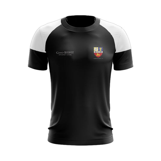 Banbridge Tennis Club T-Shirt Stellar (Black/White) - Adults