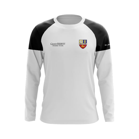 Banbridge Tennis Club Crew Neck Stellar (White/Black) - Adults