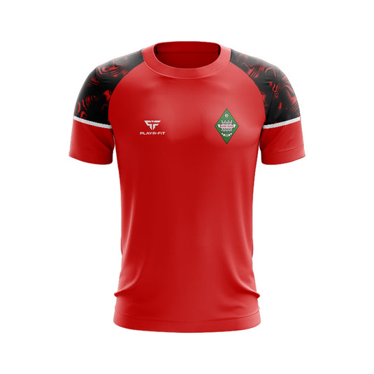 Blayney Rovers FC T-Shirt Stellar (Red/Black/White) - Adults