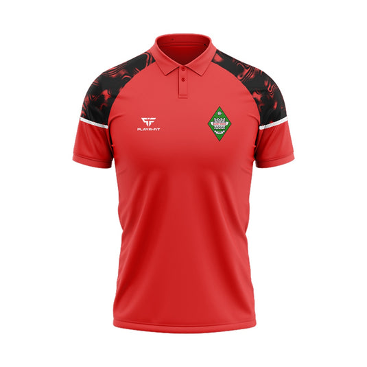 Blayney Rovers FC Polo Stellar (Red/Black/White) - Adults