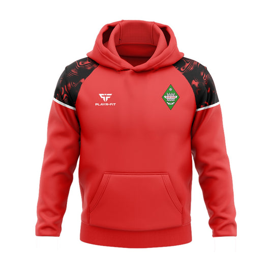 Blayney Rovers FC Hoodie Stellar (Red/Black/White) - Adults