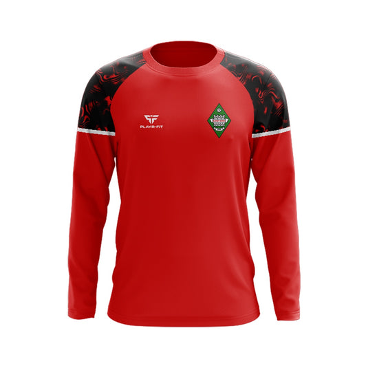 Blayney Rovers FC Crew Neck Stellar (Red/Black/White) - Adults