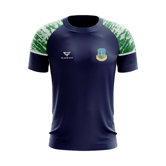 Claughan CLG T-Shirt Stellar (Navy/Green/White) - Kids