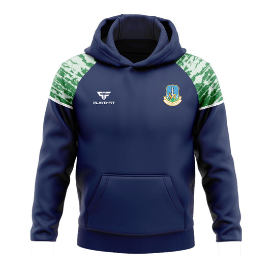 Claughan CLG Hoodie Stellar (Navy/Green/White) - Kids