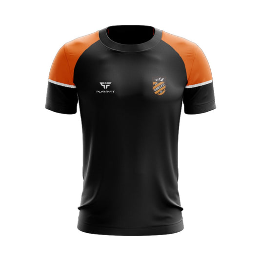 Coole FC T-Shirt Stellar (Black/Orange) - Adults