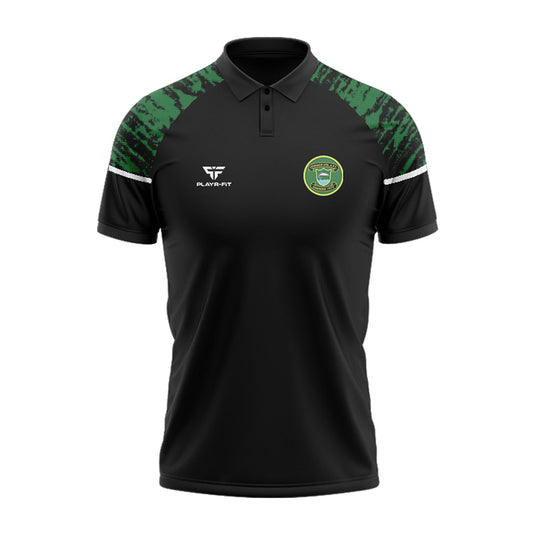 Coonagh United AFC Polo Stellar (Black/Green/White) - Adults