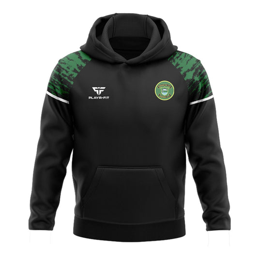 Coonagh United AFC Hoodie Stellar (Black/Green/White) - Kids