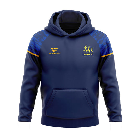 Clones Athletics Club Hoodie Stellar Navy/Blue/Yellow - Kids