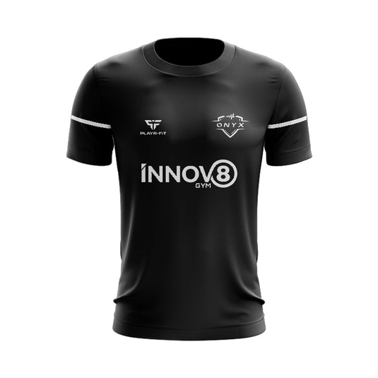 Innov8 Gym T-Shirt Stellar (Black/White) - Adults
