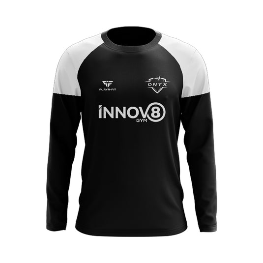 Innov8 Gym Crew Neck Stellar (Black/White) - Kids