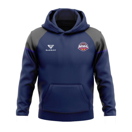 MM6 Basketball Hoodie Stellar (Navy/Grey/Purple) - Kids