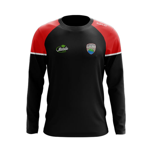 Newtown United FC Crew Neck Stellar (Black/Red/White) - Adults