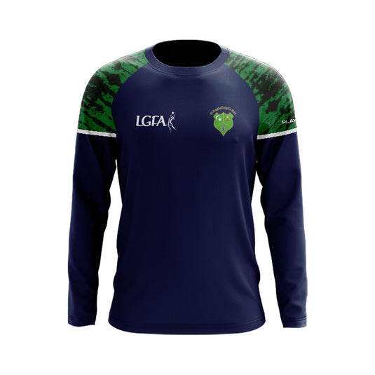 O Raghallaighs LGFA Crew Neck Stellar (Navy/Green/White) - Kids