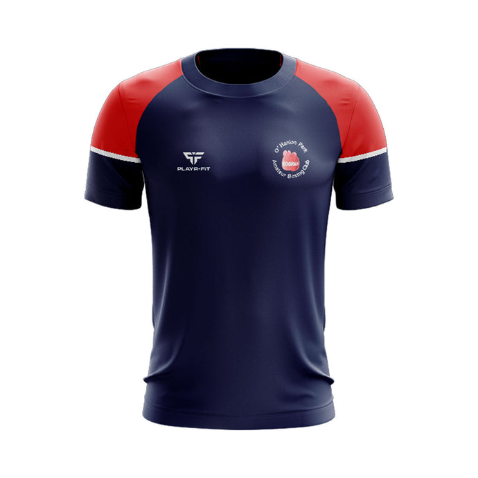 O'Hanlon Park Boxing Club T-Shirt Stellar (Navy/Red/White) - Kids
