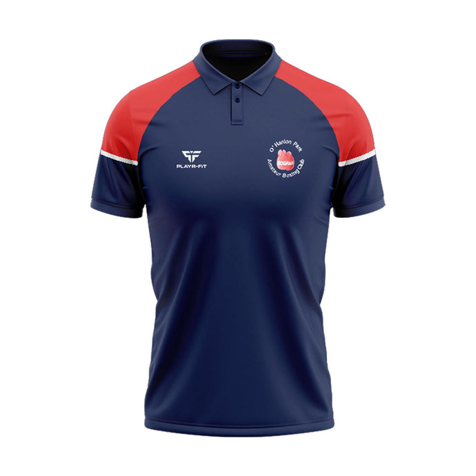 O'Hanlon Park Boxing Club Polo Stellar (Navy/Red/White) - Adults