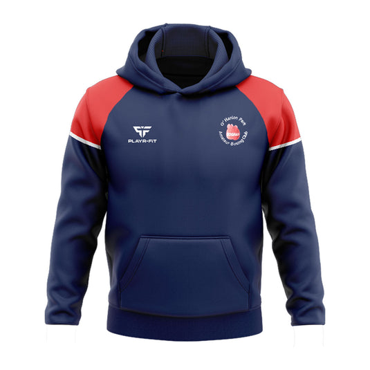 O'Hanlon Park Boxing Club Hoodie Stellar (Navy/Red/White) - Adults
