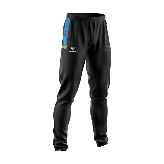 PeacePlayers Skinny Pants Stellar (Black/Blue/Orange) - Kids