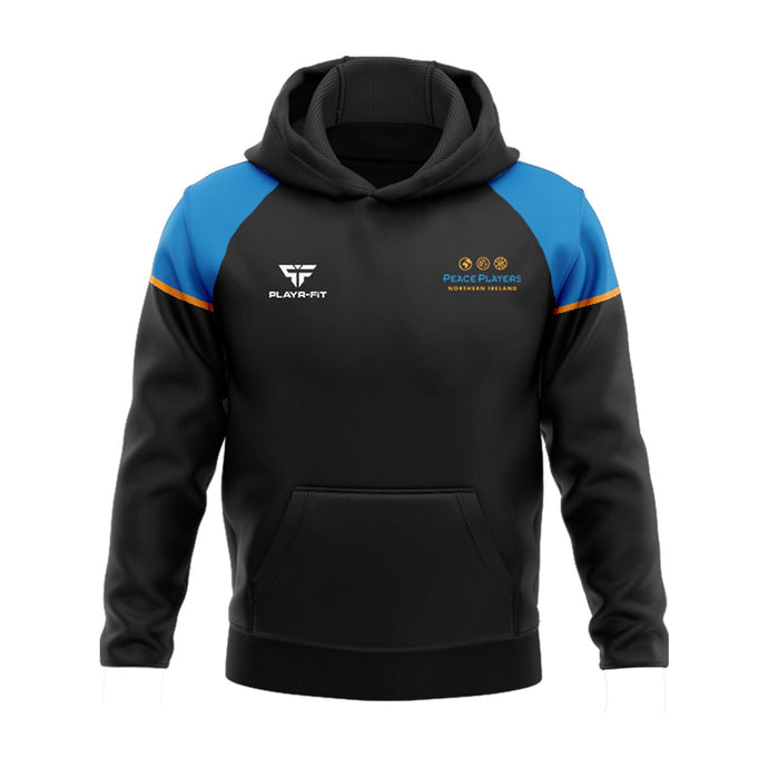 PeacePlayers Hoodie Stellar (Black/Blue/Orange) - Kids