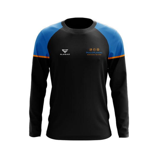 PeacePlayers Crew Neck Stellar (Black/Blue/Orange) - Kids