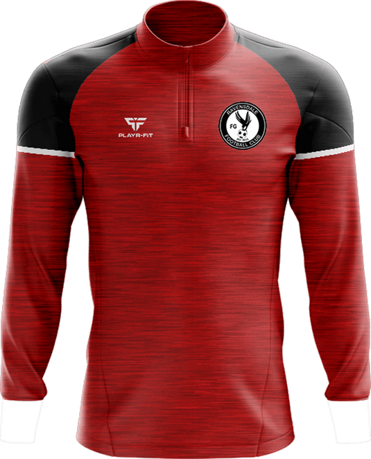 Ravensdale FC Midlayer (1/4 Zip) Stellar (Red/Black/White) - Kids