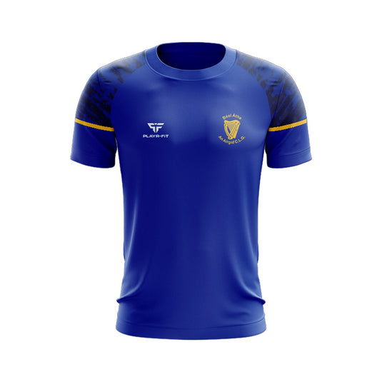 Silverbridge CLG T-Shirt Stellar (Blue/Yellow) - Adults