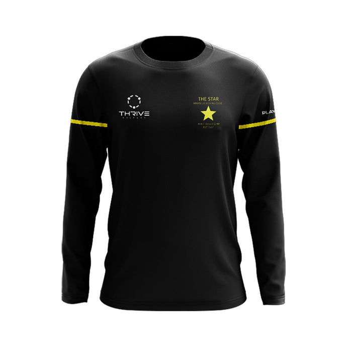 The Star Boxing Club Belfast Crew Neck Stellar (Black/Yellow) - Adults