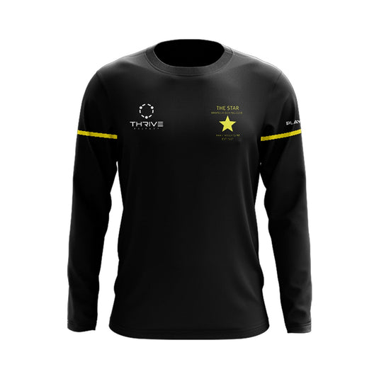 The Star Boxing Club Belfast Crew Neck Stellar (Black/Yellow) - Adults