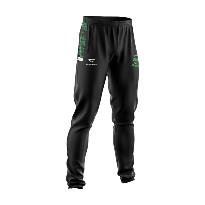 Albion Rovers FC Skinny Pants Stellar (Black/Green) - Kids