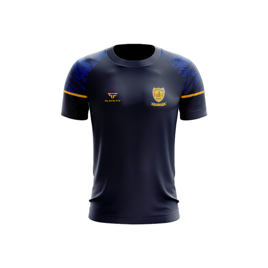 Kilkerley Emmets T-Shirt Stellar Sublimated Navy - Adults