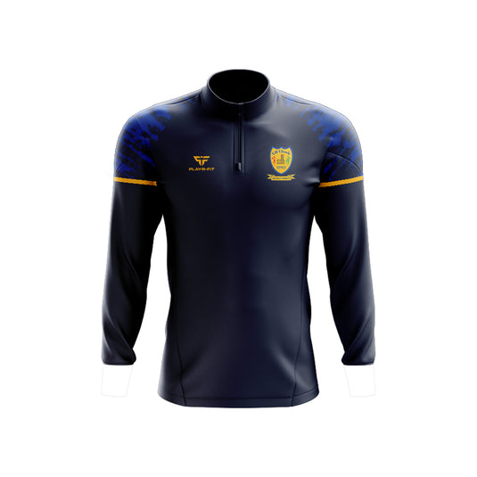 Kilkerley Emmets Midlayer (1/4 Zip) Stellar Sublimated Navy - Adults
