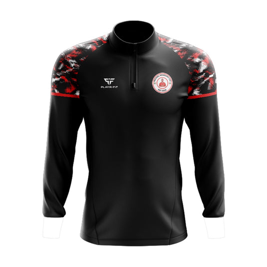 Michael Newberry CSC Midlayer (1/4 Zip) Stellar (Black) - Adults