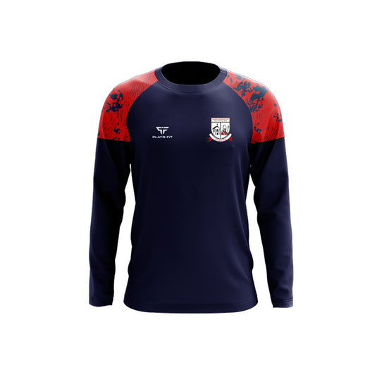 Tyholland Crew Neck Stellar Navy/Red - Kids