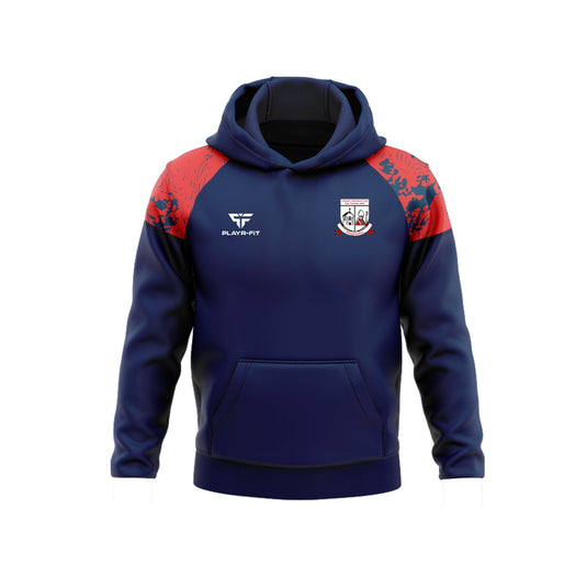 Tyholland Hoodie Stellar Navy/Red - Kids