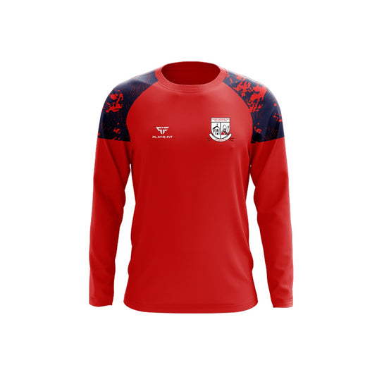 Tyholland Crew Neck Stellar Red/Navy - Kids