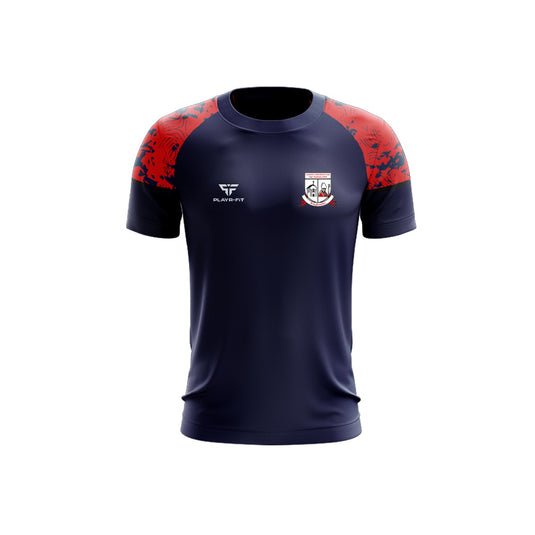 Tyholland T-Shirt Stellar Navy/Red - Kids