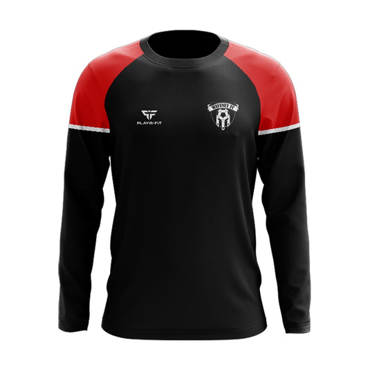Waveney FC Crew Neck Stellar (Black/Red/White) - Kids