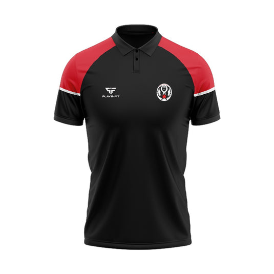 Red Star FC Polo Stellar (Black/Red) - Kids