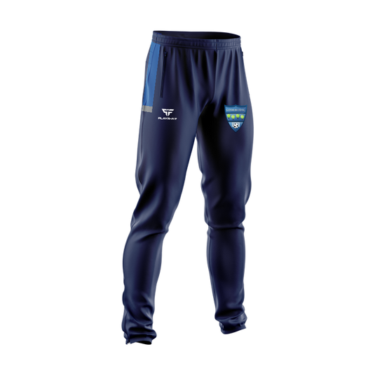 Glenmuir United FC Skinny Pants Stellar (Blue/Grey/White) - Adults