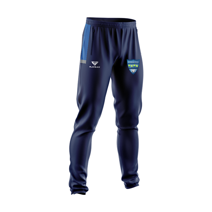 Glenmuir United FC Skinny Pants Stellar (Blue/Grey/White) - Kids