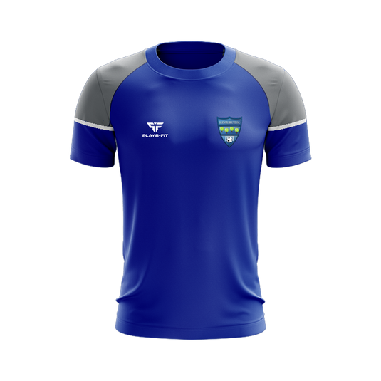 Glenmuir United FC T-Shirt Stellar (Blue/Grey/White) - Kids