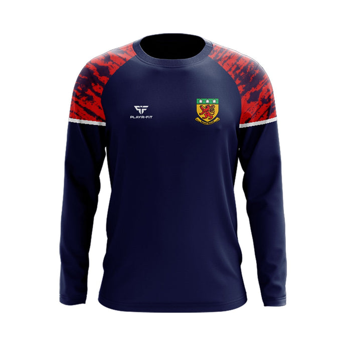Naomh Malachi Crew Neck Stellar (Navy/Red/White) - Kids