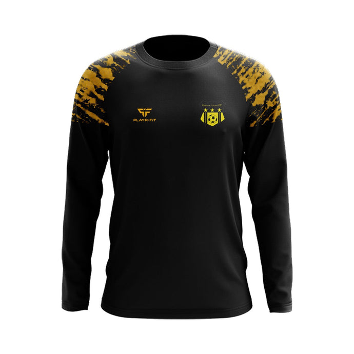 Rathnure United FC Crew Neck Stellar (Black/Yellow) - Adults