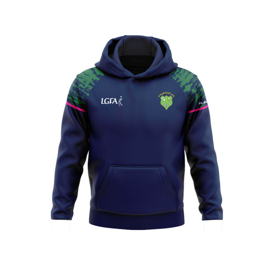 O Raghallaighs LGFA Hoodie Stellar (Navy/Green/Pink) - Adults