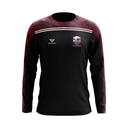 Galway NY IRE Sublimated Crew Neck (Black) - Adults