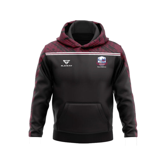 Galway NY IRE Sublimated Hoodie (Black) - Adults