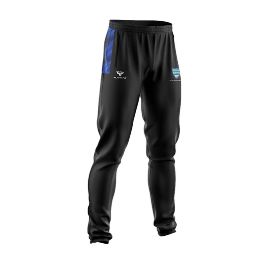 Glenmuir United FC Skinny Pants (Black/Blue/White) - Kids