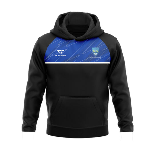 Glenmuir United FC Hoodie (Black/Blue/White) - Kids