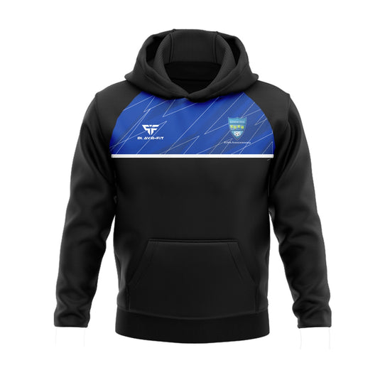 Glenmuir United FC Hoodie (Black/Blue/White) - Adults